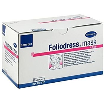 Hartmann - 992530 - Foliodress Mask Anti-fogging - 3 Layer With Ties