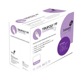 TPC - 89628 - Gloves Trupoly Ltx Pf Sz7.0  50 
