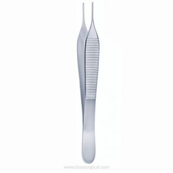 TPC - 91396 - Forcep Adson Micro Tiss 1/2 Teeth 12cm 1