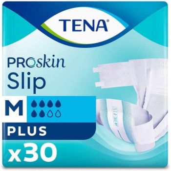 TPC - 92932 - Tena Proskin Slip Plus Medium 10 S
