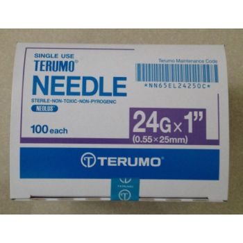 TPC - 93600 - Needle 24gx25mm Healthease 100 Violet