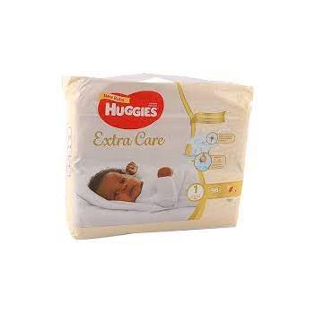 TPC - 93822 - Huggies Extra Care Size 1 Pack Of 96