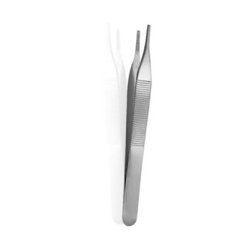 TPC - 95865 - Forcep Tissue Narrow 1/2teeth 18cm