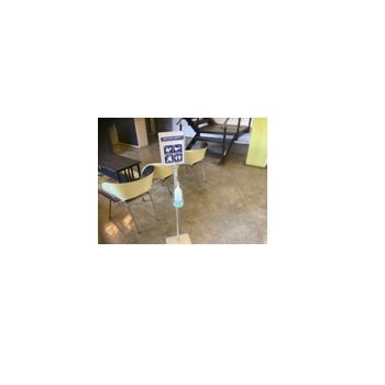 TPP - HSS - hand sanitiser stands