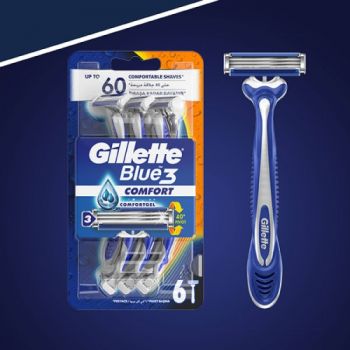 TPC - 66165 - Gillette Blue 3 Disposable Cart 3s