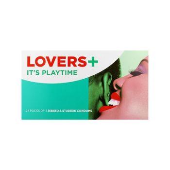 TPC - 67013 - Condom Lovers Plus Ribbed & Studd 24x3  