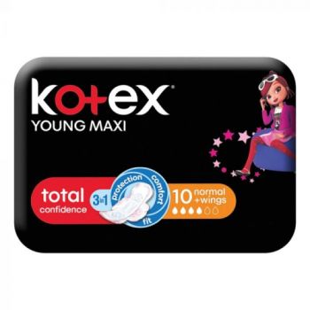 TPC - 82919 - Kotex Maxi Young Wings 10