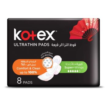 TPC - 82930 - Kotex Ultra Super Plus Wings 8 Designer