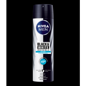 TPC - 83476 - Nivea Deo Aerosol Blk & Wht Men 200ml