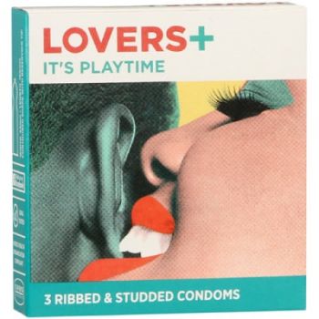 TPC - 84361 - Condom Lovers Plus Ribbed & Studded 3
