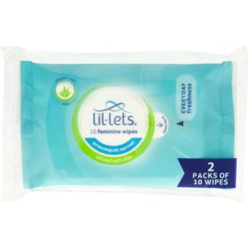 TPC - 84732 - Lil-lets Feminine Wipes Aloe Fresh 10x2 