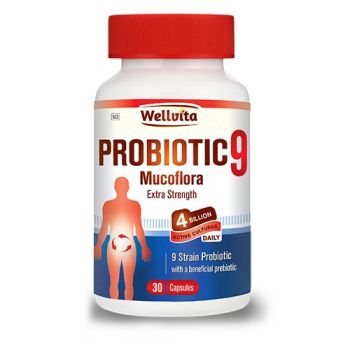 TPC - 90327 - Probiotic-9 Strain 30 Caps Wellvita