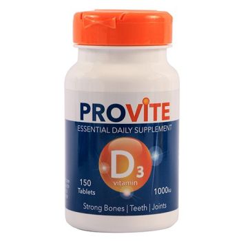 TPC - 91355 - Provite D3 Tablets 1000iu 150 Tabs
