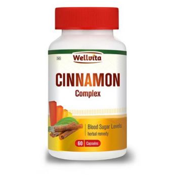TPC - 91686 - Wellvita Cinnamon Complex 60 Caps