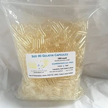 TPC - 91926 - Clear Empty Capsules 1000 Size 00 Medisu